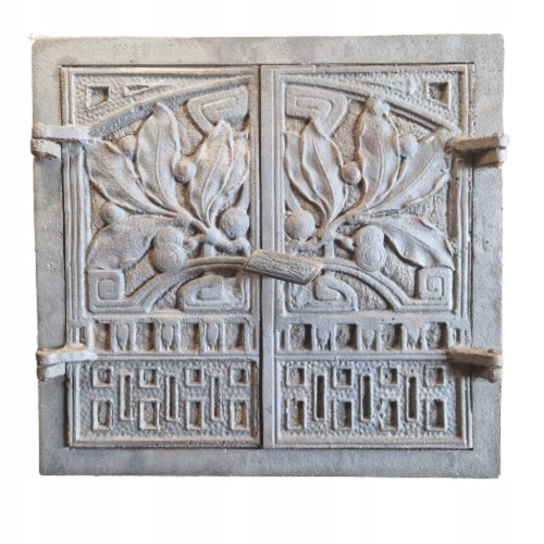 DRZWICZKI ŻELIWNE DO WĘDZARNI/GRILLA 41,5x39,5cm