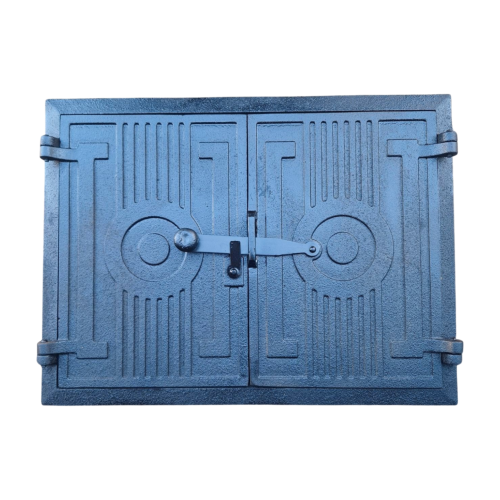 DRZWICZKI ŻELIWNE DO WĘDZARNI 44,5x33,5cm PIECA CHLEBOWEGO