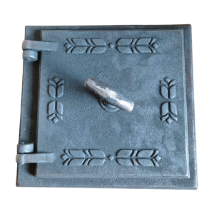 DRZWICZKI ŻELIWNE Z DOCISKIEM SPRĘŻYNOWYM DO PIECA KUCHNI WĘDZARNI