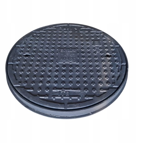 Właz żeliwny kanałowy pokrywa OP600 studnia szambo AO600 Z ATESTEM POLSKI