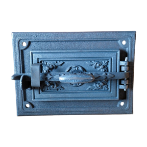 DRZWICZKI ŻELIWNE DO PIECA HERMETYCZNE 32,6x23cm Z WKŁADEM ŻAROWYM POLSKIE