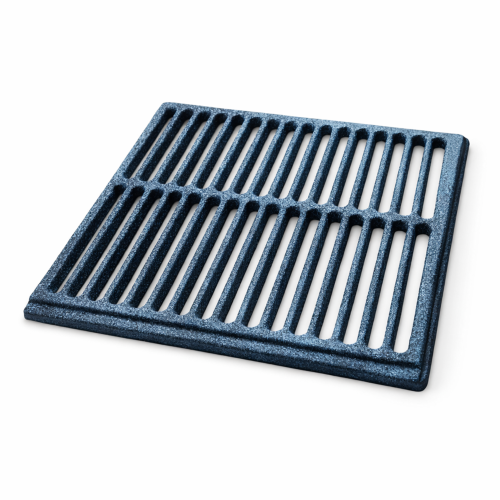 Ruszt żeliwny paleniskowy do grilla i kominka 27,5×33,8 cm