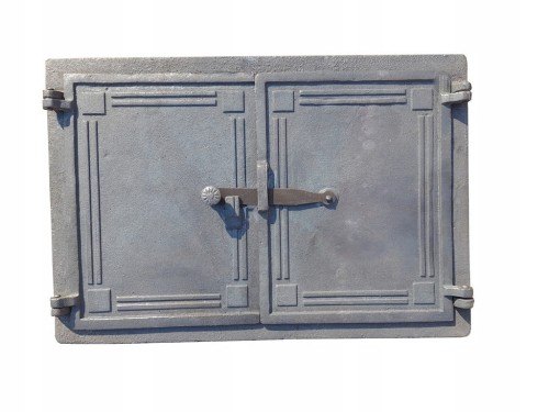 DRZWICZKI ŻELIWNE DO PIECA WEDZARNI 48x32,5CM