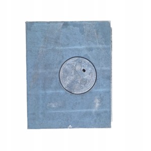 PŁYTA KUCHENNA 1-OTWOROWA 46X36CM ŻELIWNA