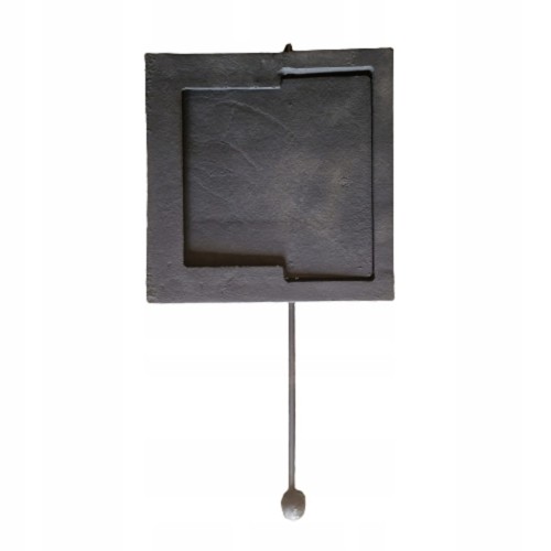 SZYBER OBROTOWY KOMINOWY KUCHENNY ZASUWA DYMOWA