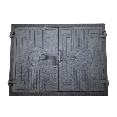 DRZWICZKI ŻELIWNE DO PIECA CHLEBOWEGO GRILLA 44,5X33,5