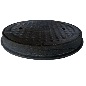 Pokrywa Właz do Szamba Studni Ø400 ŻELIWNY SOLIDNY