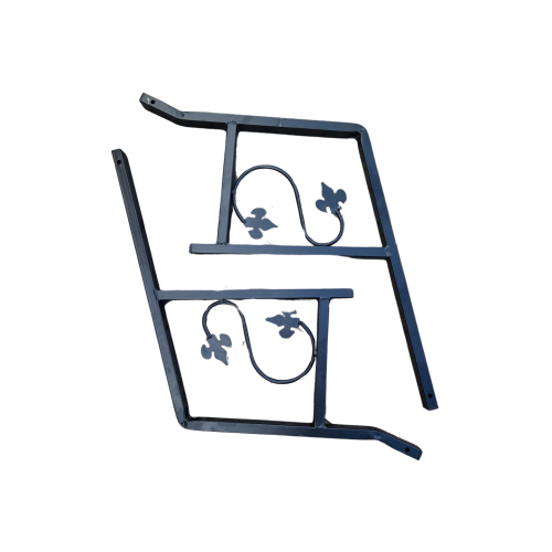 NOGA BOK HUSTAWKI OGRODOWEJ STALOWY 2SZT NOGI HUSTAWKA OGRODOWA